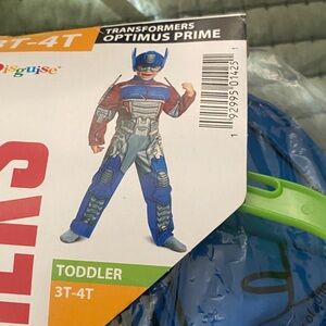 Disguise Transformers Optimus Prime Toddler Outfit